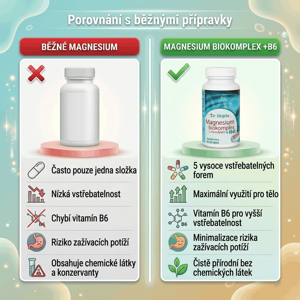 porovnání magnesium